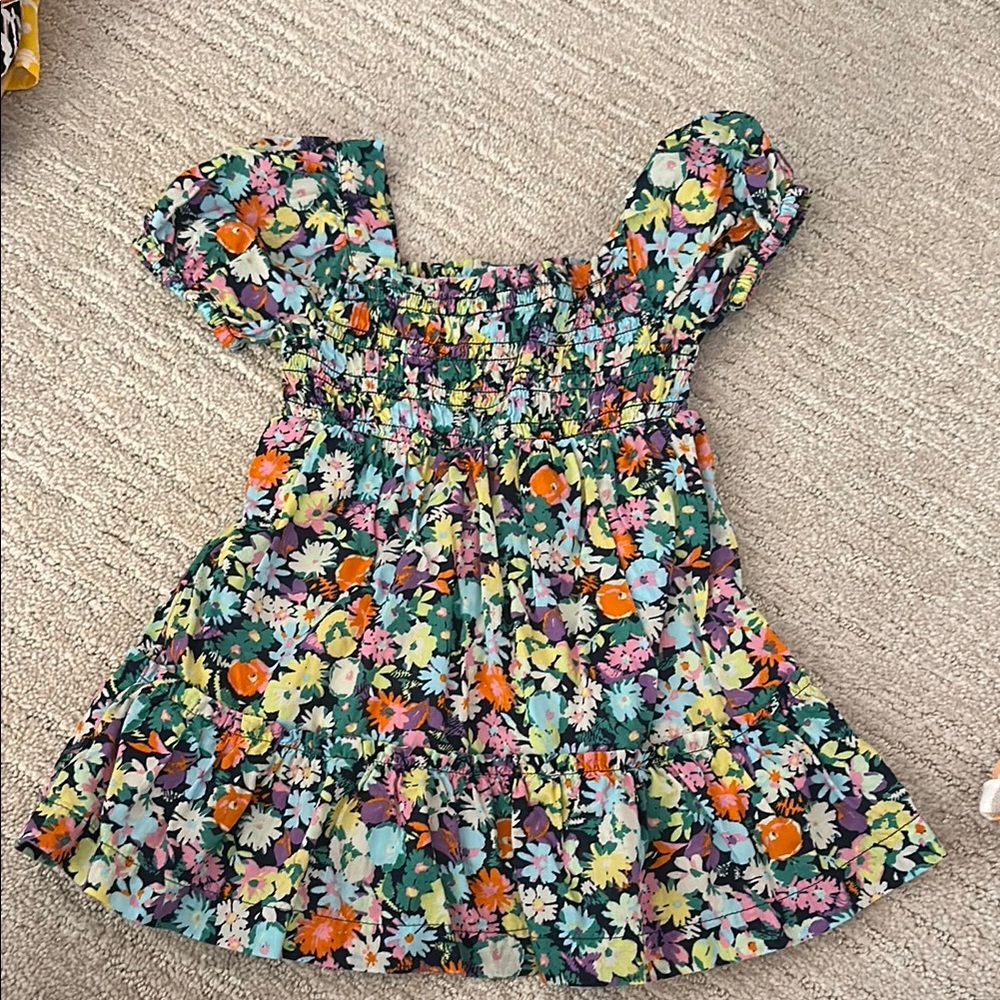 Floral Puff Sleeve Dress